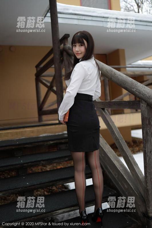 MFStar模范学院-艾希儿 MFStar模范学院 - 艾希儿,秘书装上身,来张无圣光的正儿八经套图吧!